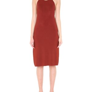 Refresh your wardrobe with the Bottega Veneta women's JERSEY DRESS in orange