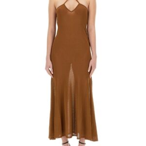 Refresh your wardrobe with the TOM FORD women's JERSEY DRESS in BRONZE
