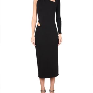 Discover the authentic Versace women's JERSEY DRESS in Black
