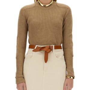 Discover the authentic MARANT ETOILE women's JERSEY "GABYNE" in beige