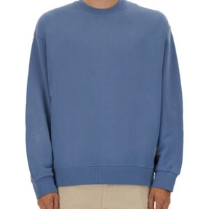Refresh your wardrobe with the Carhartt Wip men's JERSEY "HUDSON" in Baby blue