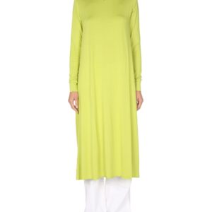 Elevate your look with the RAF SIMONS women's JERSEY LONG DRESS in GREEN