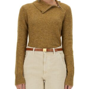 Discover the authentic MARANT ETOILE women's JERSEY "ODELLE" in beige