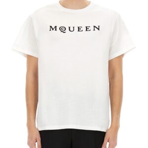 Refresh your wardrobe with the Alexander Mcqueen men's JERSEY T-SHIRT in White