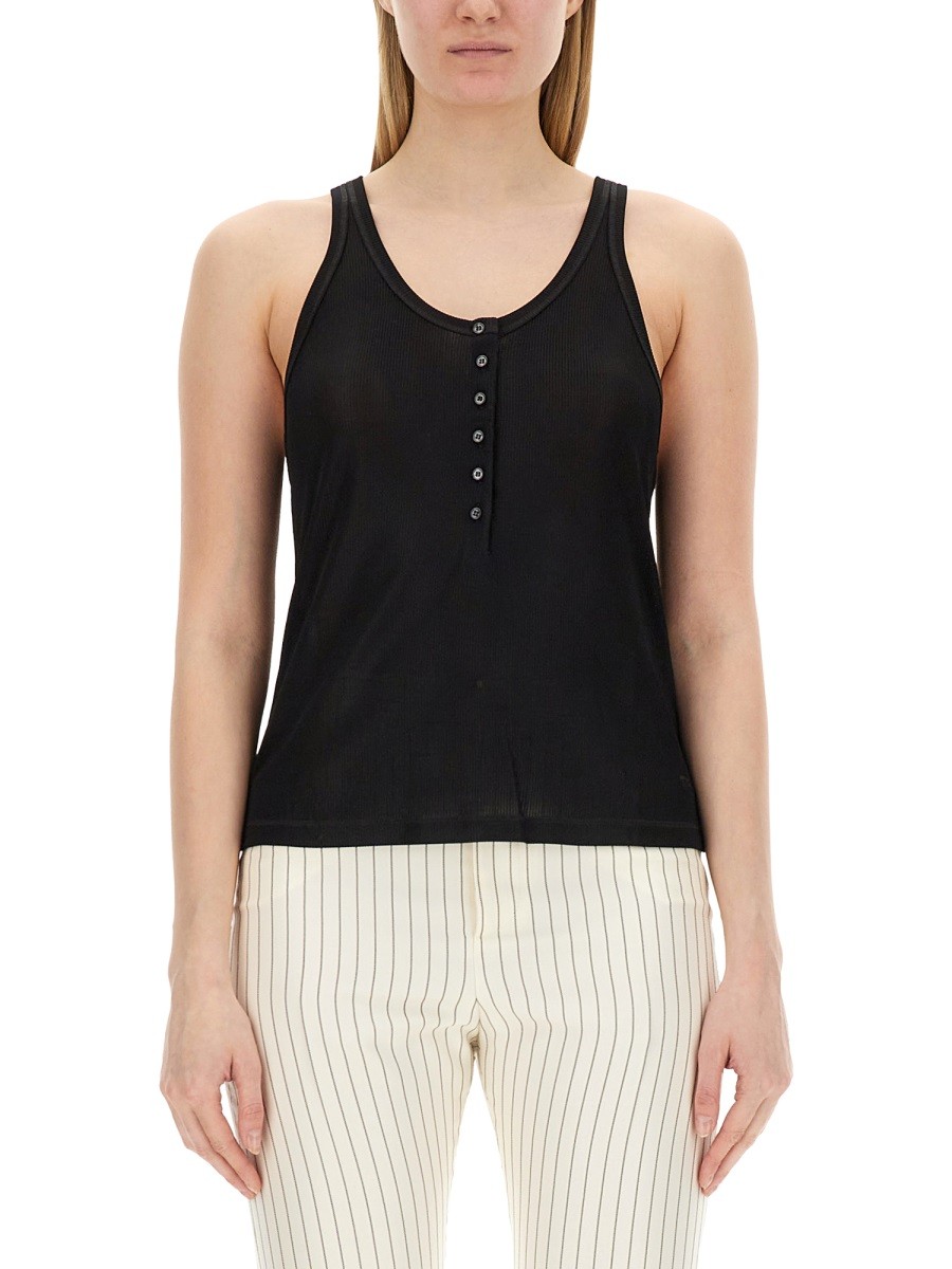 Discover the authentic TOM FORD women's JERSEY TANK TOP in Black