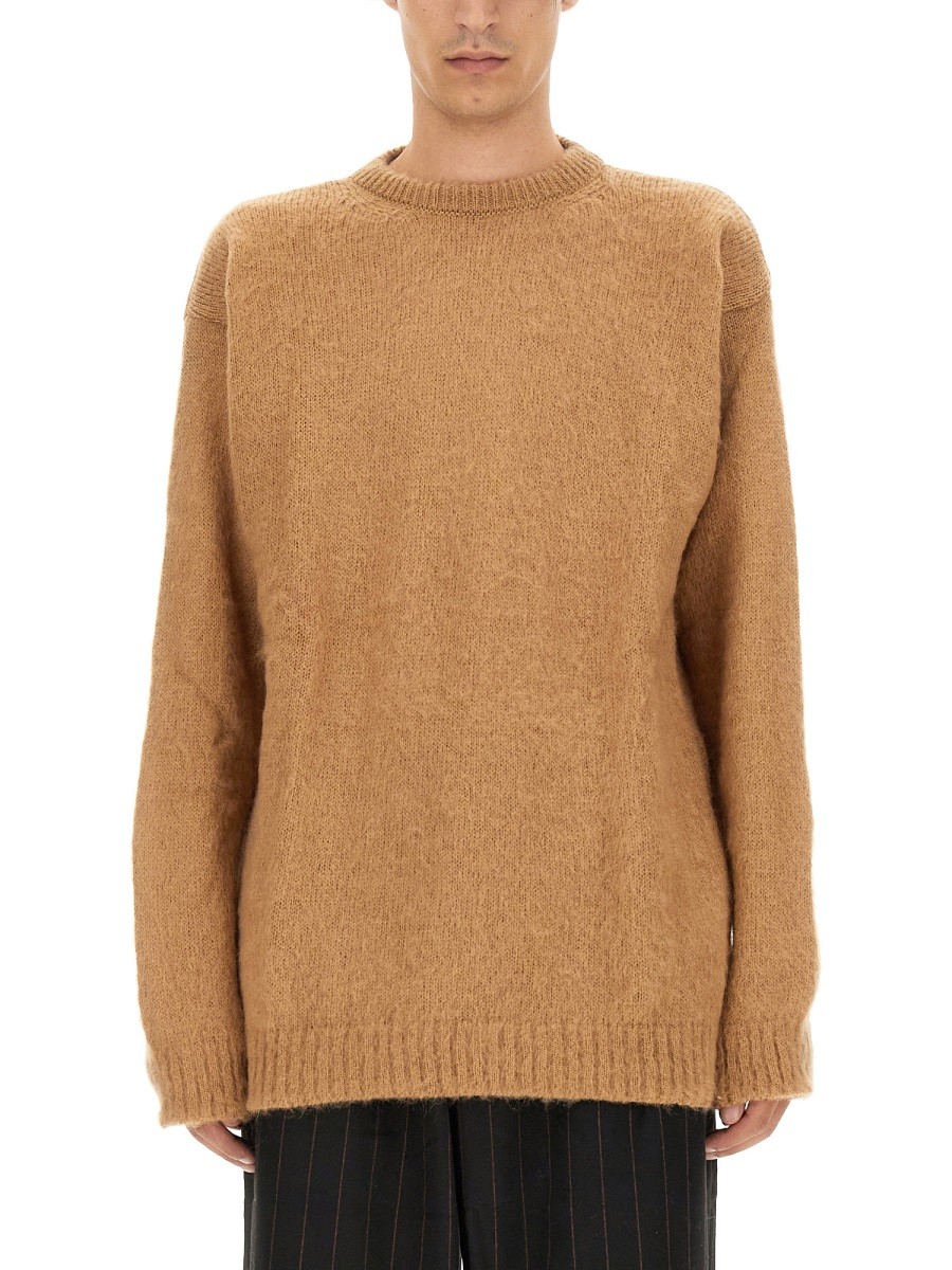 Discover the authentic FAMILY FIRST men's JERSEY WITH LOGO in beige