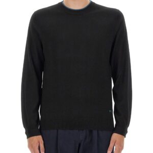 Refresh your wardrobe with the PS BY PAUL SMITH men's JERSEY WITH LOGO in Black