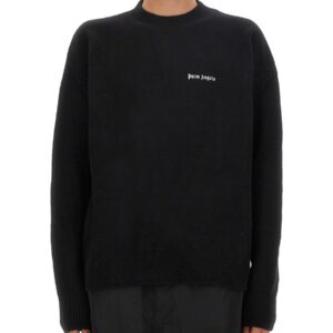 Discover the authentic Palm Angels men's JERSEY WITH LOGO in Black