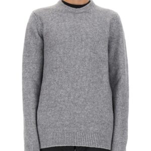 Discover the authentic Dolce & Gabbana men's JERSEY WITH LOGO PLAQUE in Grey