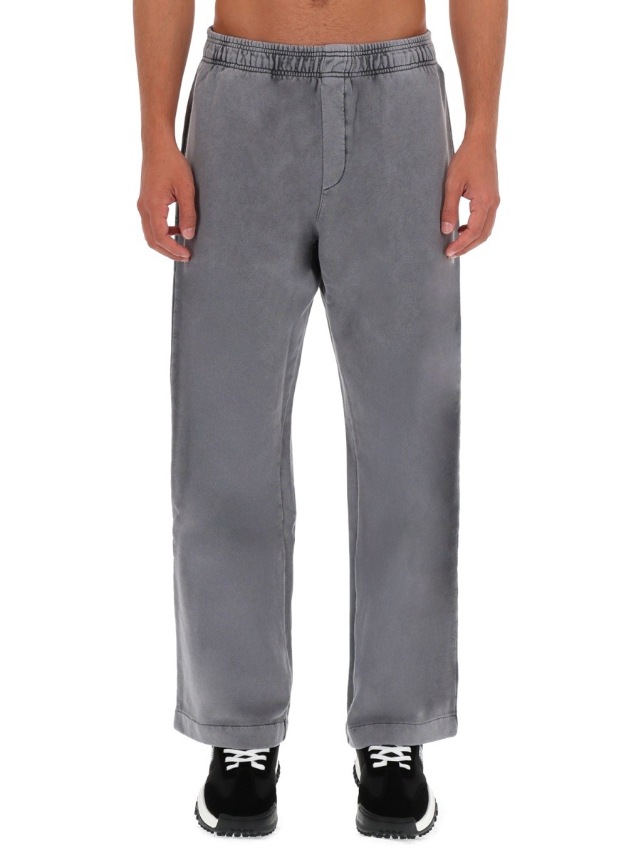 Refresh your wardrobe with the Versace Jeans Couture men's JOGGER PANTS in Grey