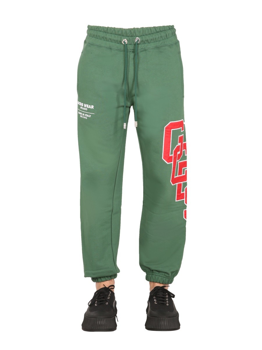 Discover the authentic gcds men's JOGGING PANTS in GREEN