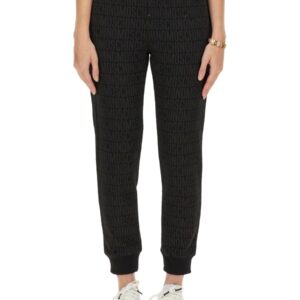 Refresh your wardrobe with the Moschino women's JOGGING PANTS in White