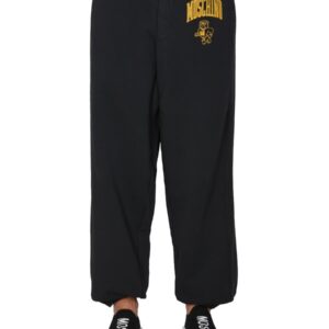 Discover the authentic Moschino men's JOGGING PANTS in Black