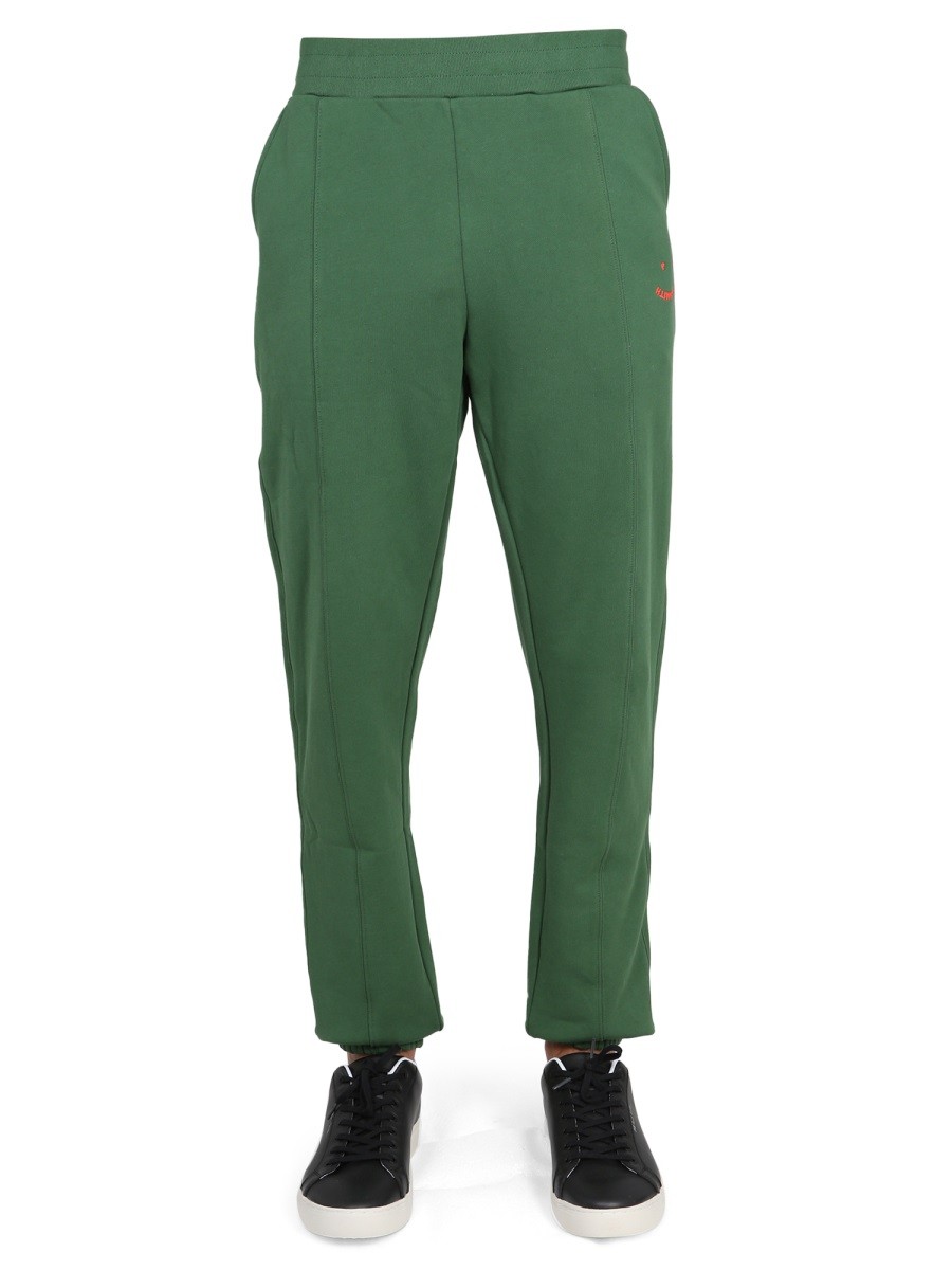 Explore the authentic PS BY PAUL SMITH men's JOGGING PANTS "HAPPY" in GREEN