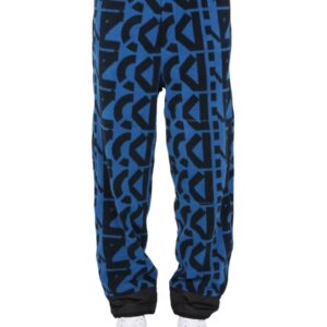 Explore the authentic Kenzo men's JOGGING PANTS WITH MONOGRAM LOGO in Blue