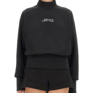 Explore the authentic JEAN PAUL GAULTIER women's JPG SWEATSHIRT in Black