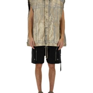 Discover the authentic RICK OWENS DRKSHDW men's JUMBO VEST in gold