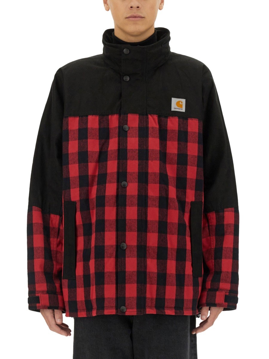 Explore the authentic JUNYA WATANABE MAN men's JUNYA WATANABE MAN X CARHARTT JACKET in Black