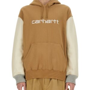 Shop the authentic JUNYA WATANABE MAN men's JUNYA WATANABE MAN X CARHARTT SWEATSHIRT in beige