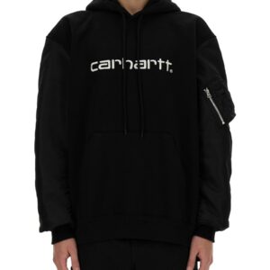 Shop the authentic JUNYA WATANABE MAN men's JUNYA WATANABE MAN X CARHARTT SWEATSHIRT in Black