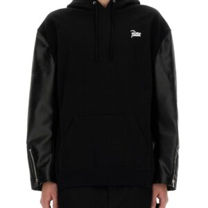 Explore the authentic JUNYA WATANABE MAN men's JUNYA WATANABE MAN X FLAP SWEATSHIRT in Black