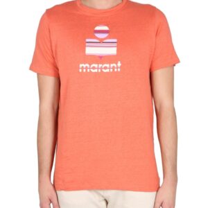 Discover the authentic MARANT men's KARMAN T-SHIRT in orange