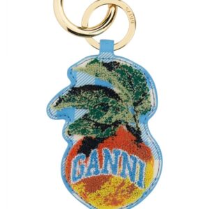 Discover the authentic GANNI women's KEYCHAIN "APPLE" in MULTICOLOUR