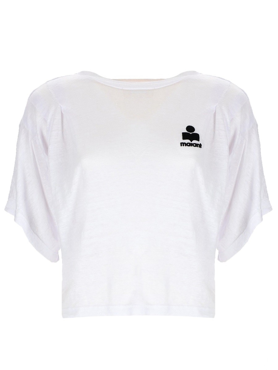 Refresh your wardrobe with the MARANT ETOILE women's "KIANZAE" T-SHIRT in White