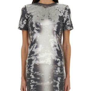 Refresh your wardrobe with the Sportmax women's "KIBBUTZ" SEQUINED TOP in Black