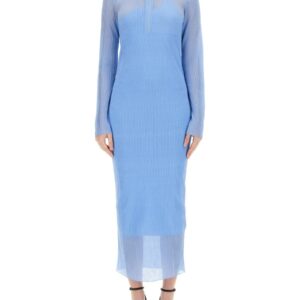 Discover the authentic Fendi women's KNIT DRESS in Azure