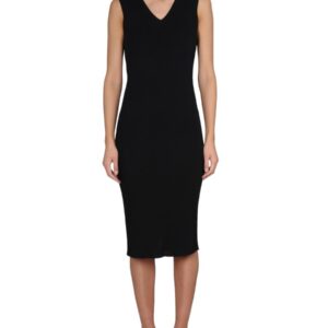 Refresh your wardrobe with the Moncler women's KNIT DRESS in Black