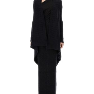 Refresh your wardrobe with the RICK OWENS women's KNITTED CARDIGAN in Black