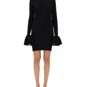 Discover the authentic ROTATE BIRGER CHRISTENSEN women's KNITTED MINI DRESS in Black