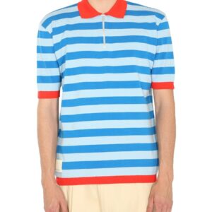 Explore the authentic SUNNEI X ELEONORA BONUCCI men's KNITTED POLO in MULTICOLOUR