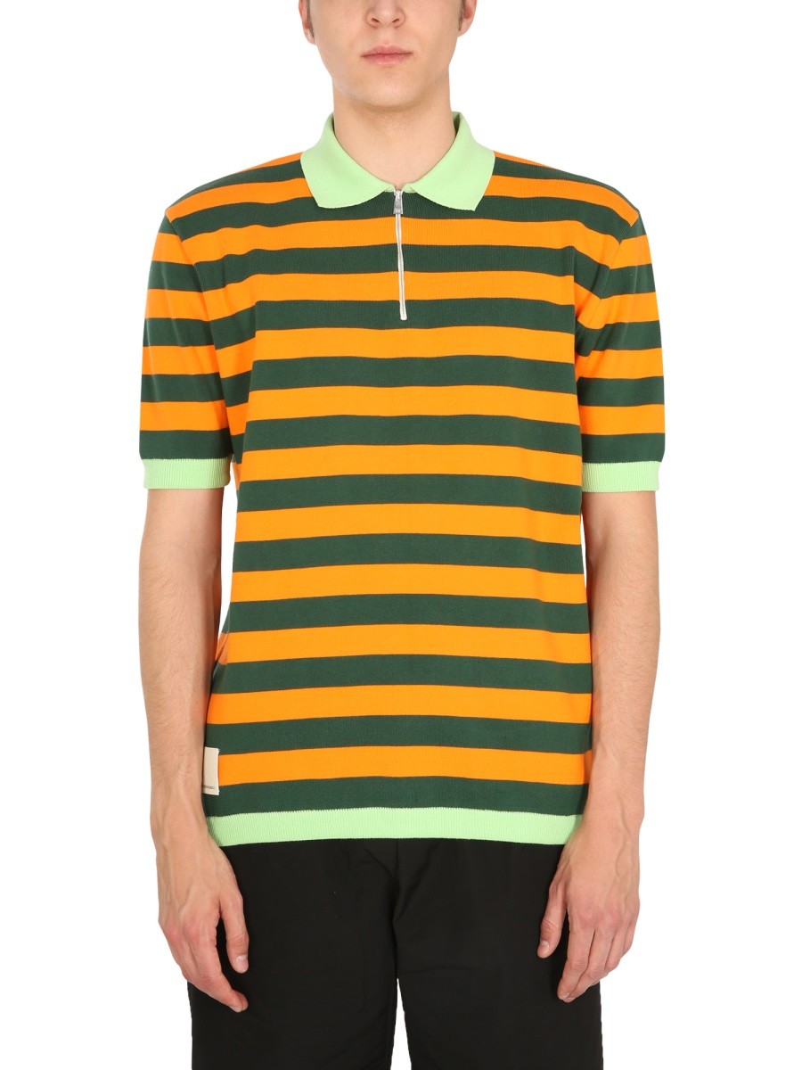 Explore the authentic SUNNEI X ELEONORA BONUCCI men's KNITTED POLO in MULTICOLOUR