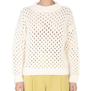 Discover the authentic ALYSI women's KNITTED SHIRT in beige