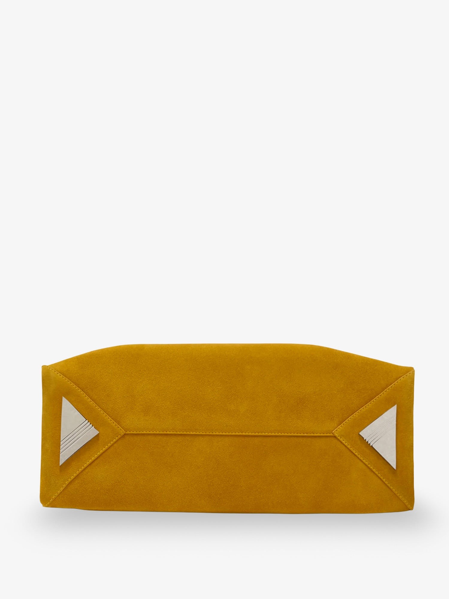 THE ATTICO – La Passeggiata suede shoulder bag : Color - Sunflower, Size - UNI - Image 5