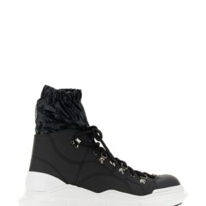 Refresh your wardrobe with the Dolce & Gabbana men's LACE-UP BOOT in Black