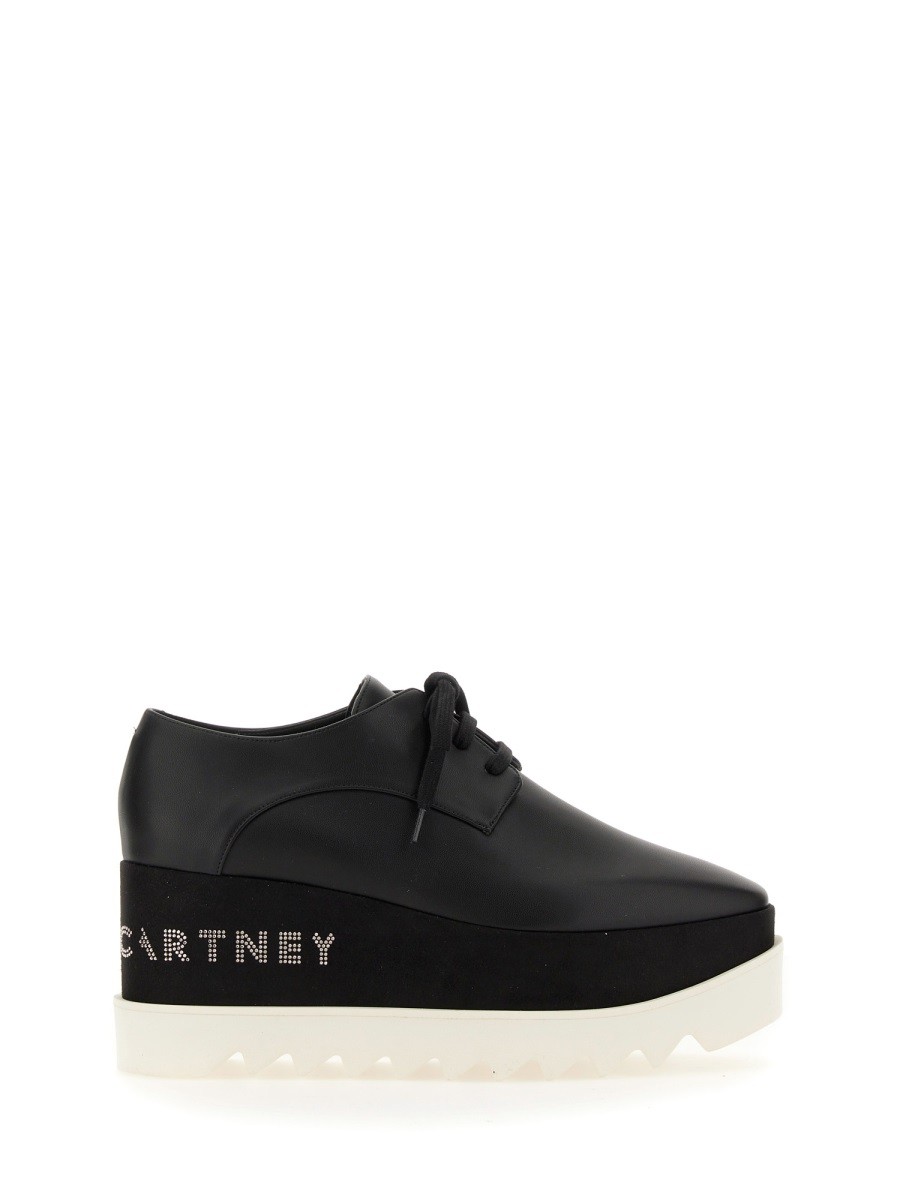 Discover the authentic stella mccartney women's LACE-UP ELYSE in Black