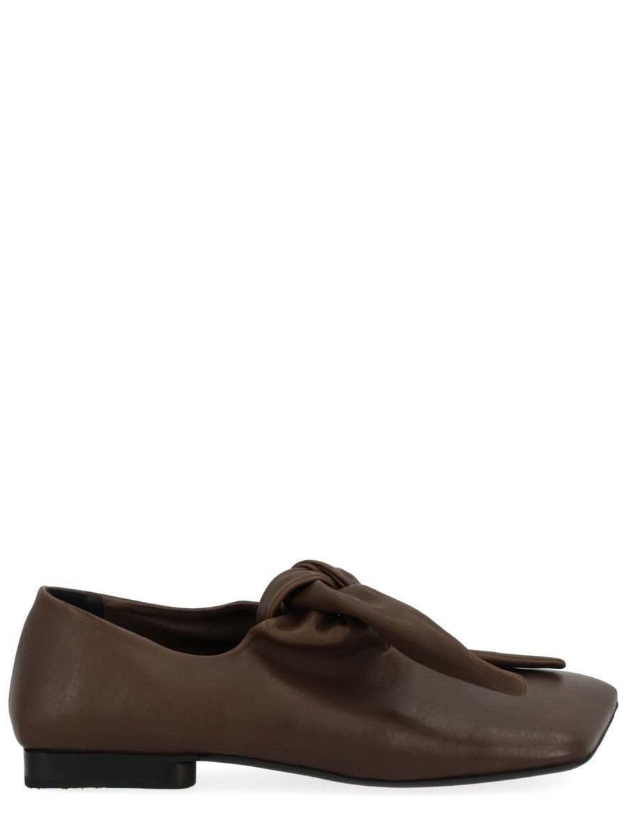 Discover the authentic UMA WANG women's LACE-UP SHOE in Grey