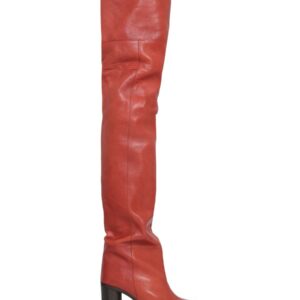Refresh your wardrobe with the Isabel Marant women's LAELLE CUISSARD BOOT in Brown