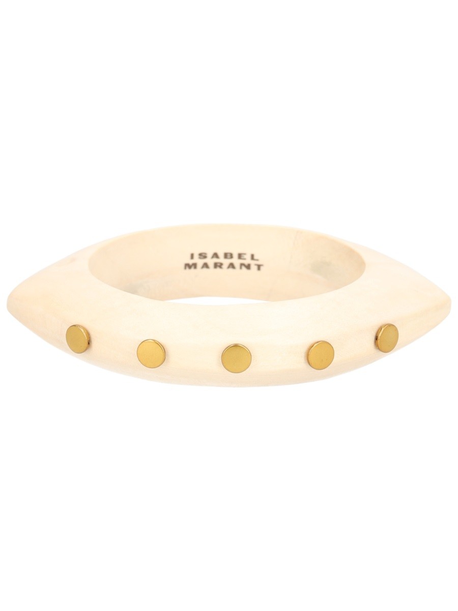Discover the authentic Isabel Marant women's LAYLA" BRACELET in Ivory