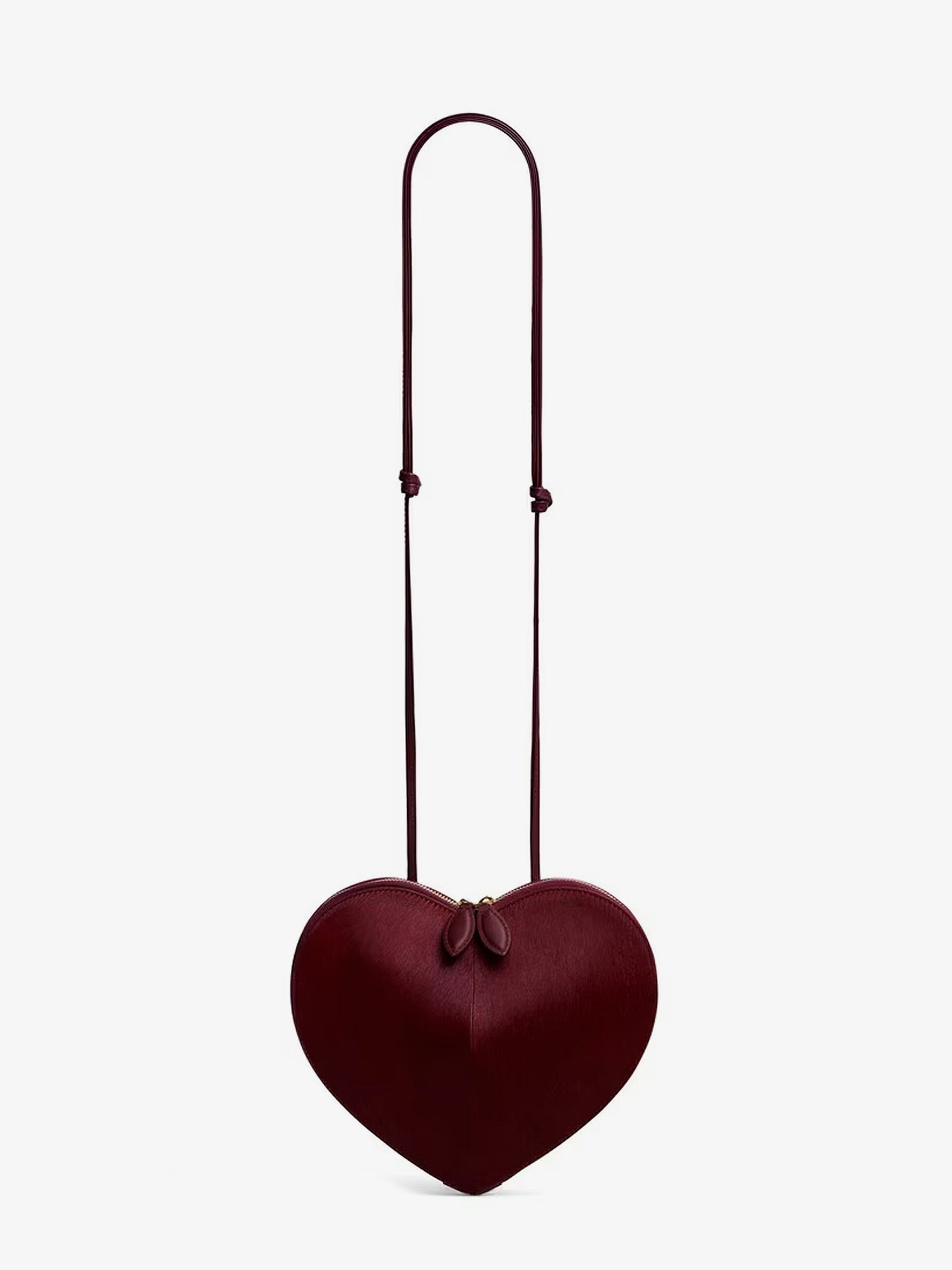 Le Coeur Pony Skin Shoulder bag : Color - CERISE