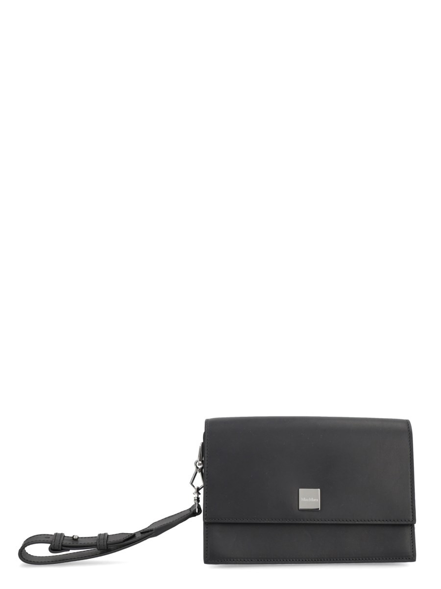 Discover the authentic Max Mara women's LEATHER BAG in Black
