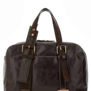 Discover the authentic Moschino women's LEATHER BAG. in Brown