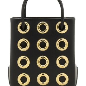 Discover the authentic Moschino women's LEATHER BAG. in Black