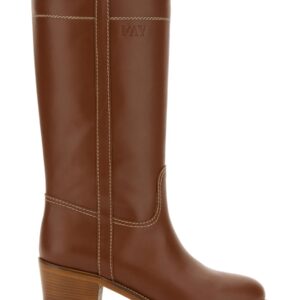 Discover the authentic FAY women's LEATHER BOOT in Brown
