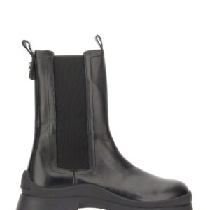 Discover the authentic Dsquared2 women's LEATHER BOOT in Black