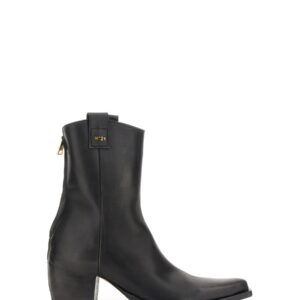 Discover the authentic N°21 women's LEATHER BOOT in Black