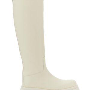 Discover the authentic LEONIE HANNE X LIU JO women's LEATHER BOOT in White